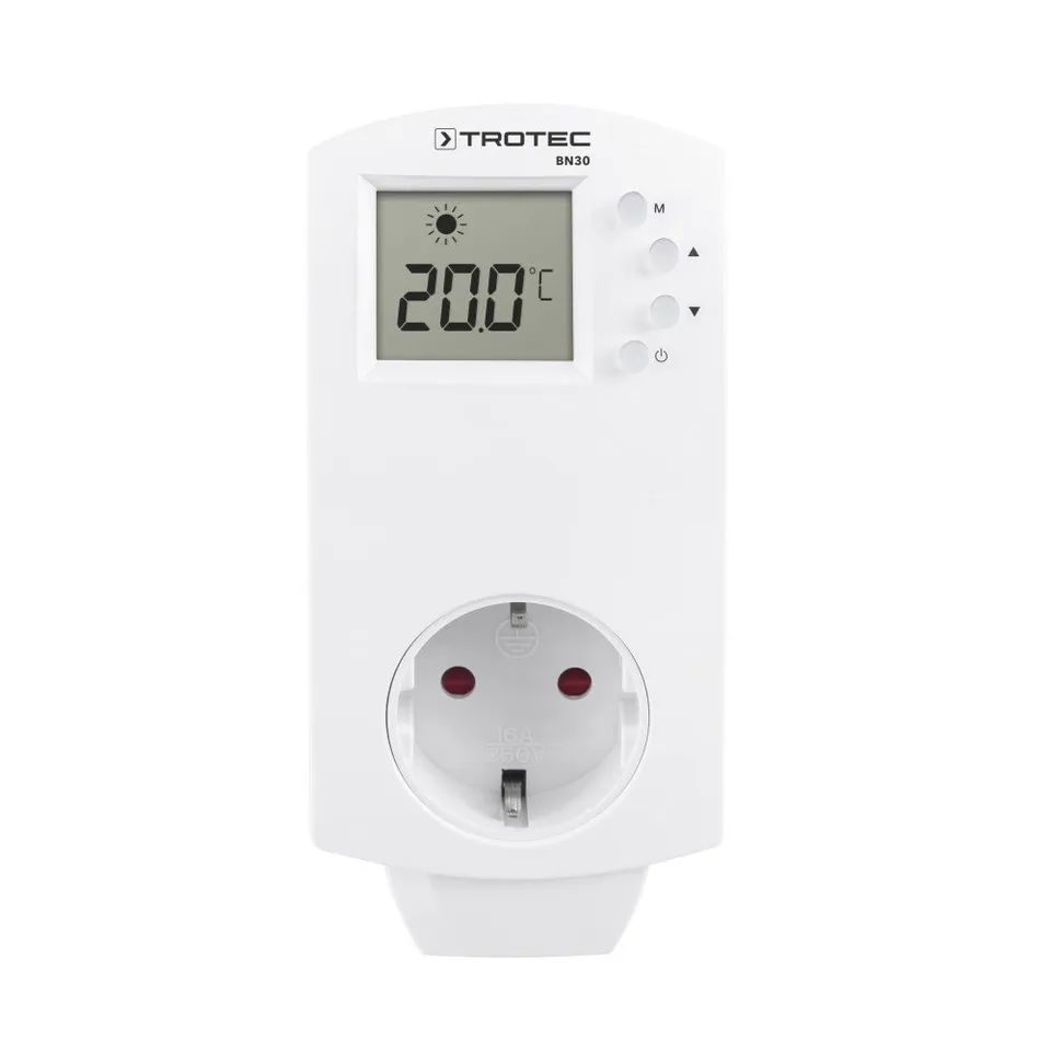 trotec-bn30-steckdosen-thermostat-thermoschalter-f-r-infrarotheizung image 1