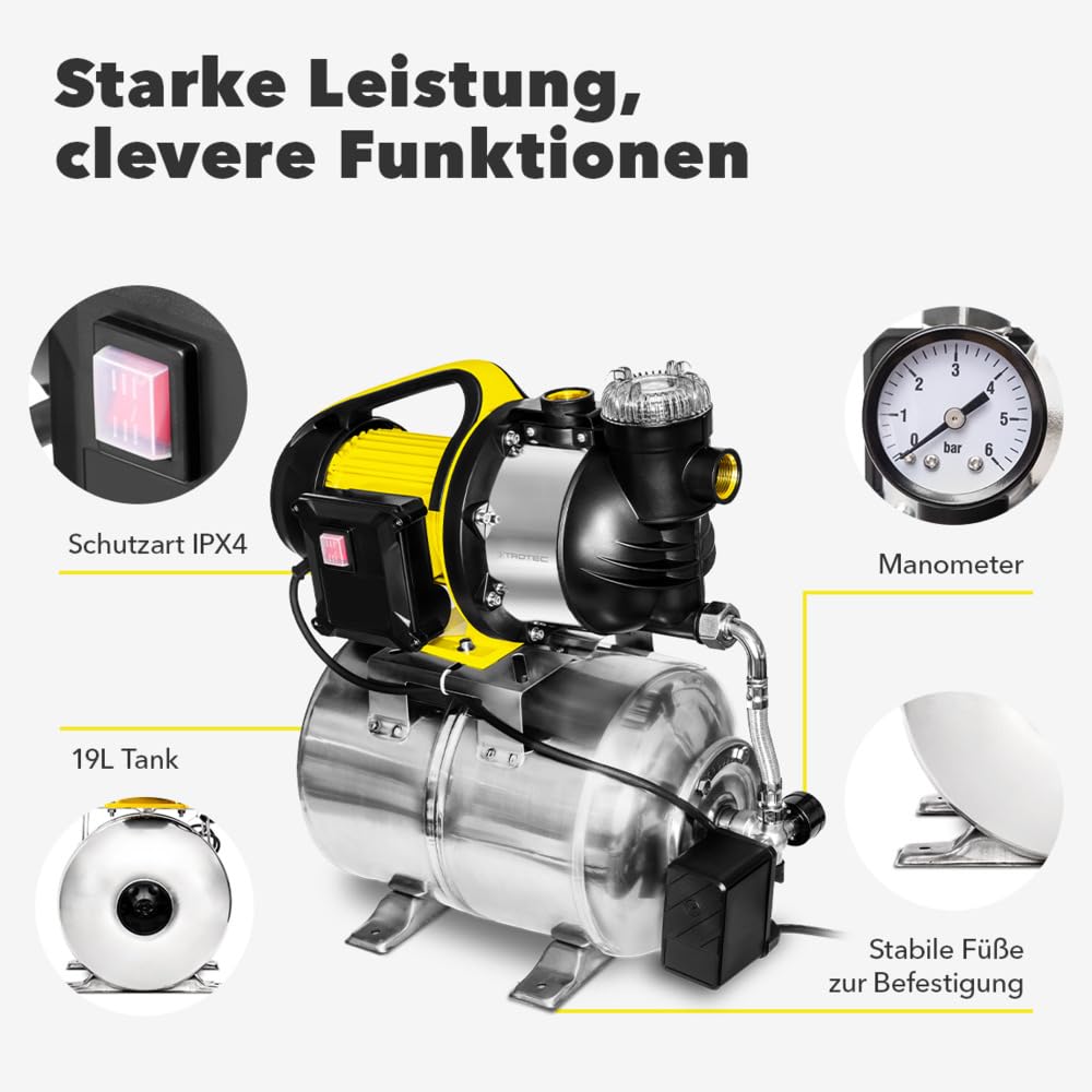 trotec-tdw-4800-esf-hauswasserwerk-mit-filter-4800-l-h-1300-w-30-m image 3