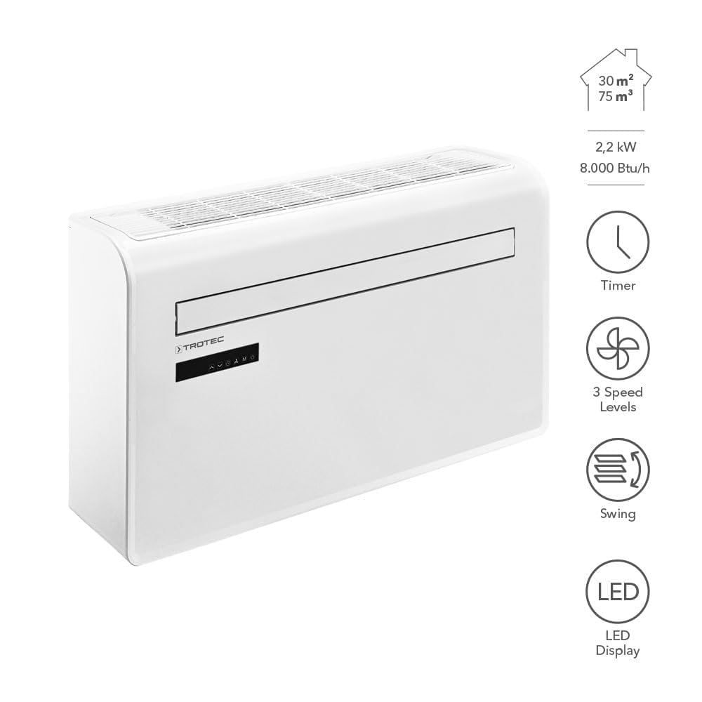 trotec-pac-w-2200-s-wandklimaanlage-3-in-1-30-m image 2