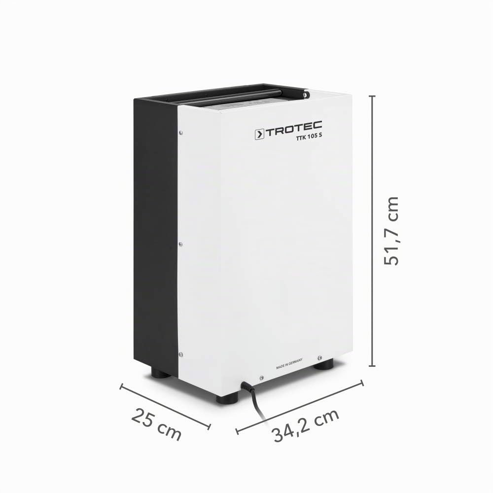 trotec-ttk-105-s-luftentfeuchter-aluminium-mit-hygrostat-und-betriebsstundenz-hl image 2