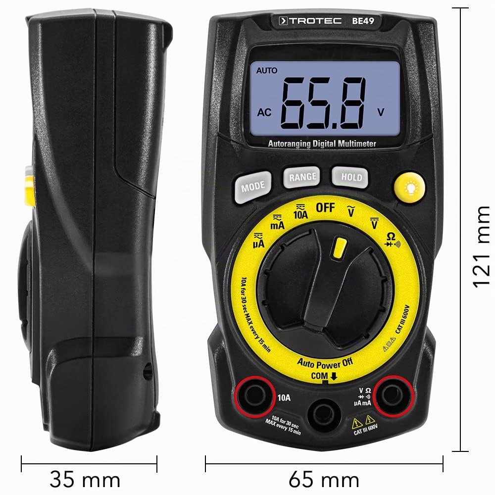 trotec-be49-digital-multimeter-digitales-multifunktionsmessger-t image 2