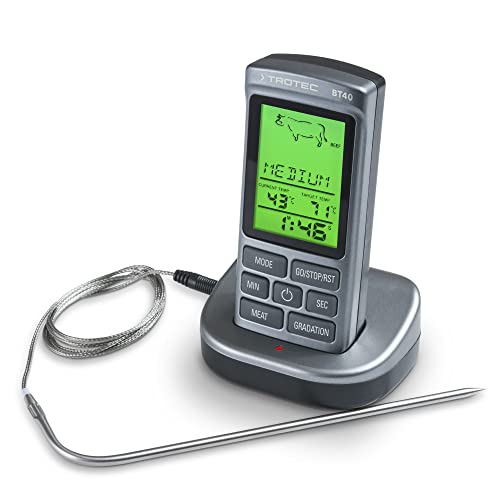 trotec-bt40-grillthermometer-digital-kabellos-20m-f-r-8-fleischsorten image 8