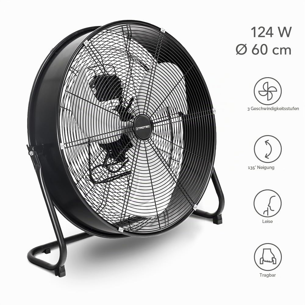 trotec-tvm-24-d-bodenventilator-124-watt-60-cm-metall image 3