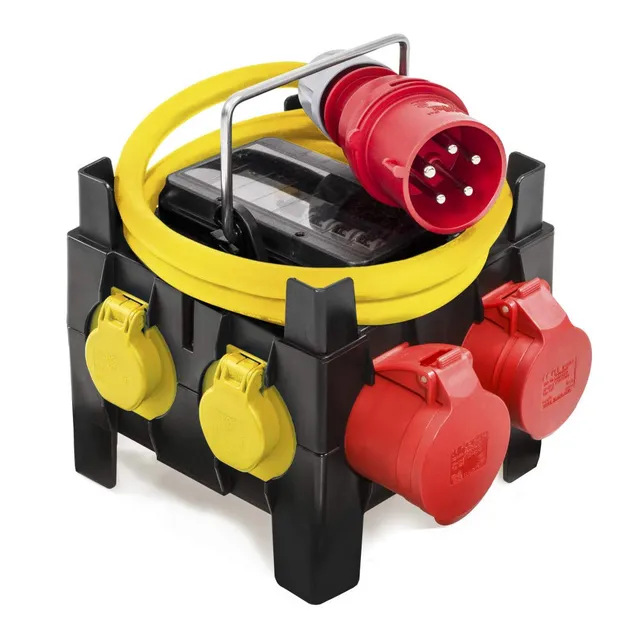 trotec-pv32-mobiler-stromverteiler-ip44-cee-32a-16a-mit-fi-schutz image 1