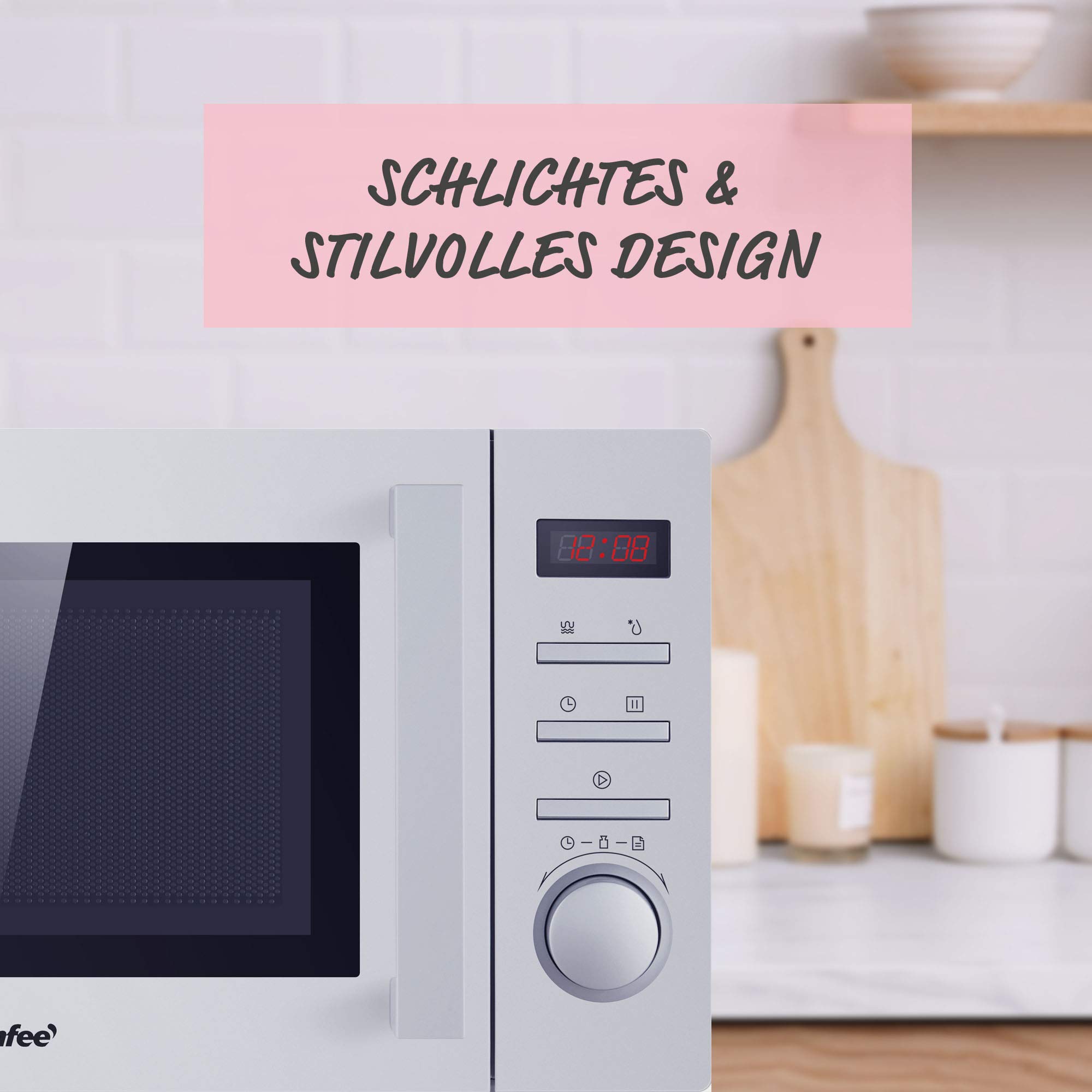 comfee-cmsn-20di-si-solo-mikrowelle-20l-700w-silber image 8