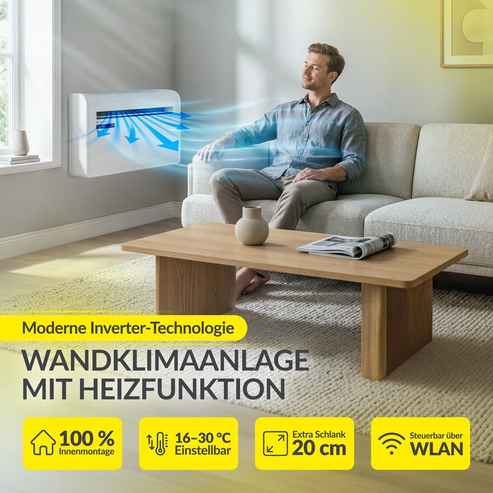 trotec-pac-w-2650-sh-wandklimaanlage-ohne-au-enger-t-2-6-kw-mit-inverter-und-wif image 2