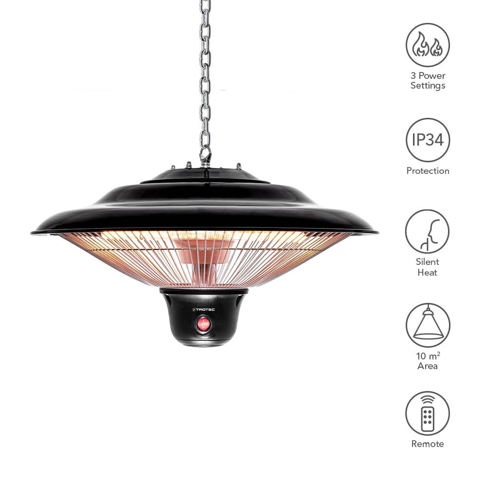 trotec-ir-1500-sc-design-deckenheizstrahler-infrarot-1500-w image 2