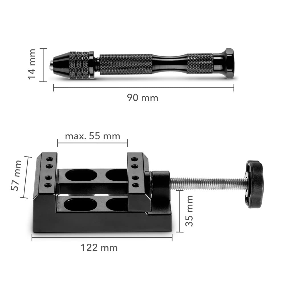 trotec-handbohrer-set-37-teilig-mini-bohrmaschine-f-r-modellbau-basteln image 2