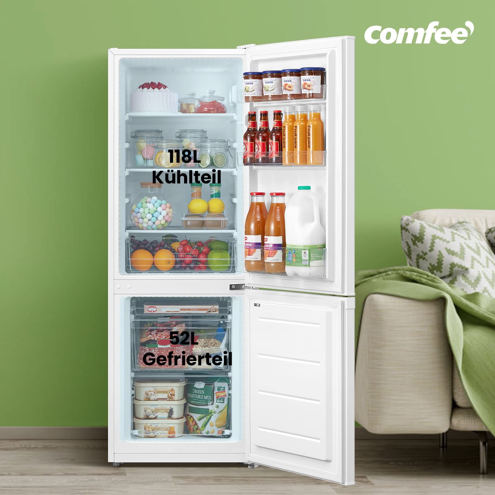 comfee-rcb170wh2-e-k-hl-gefrierkombination-170-l-141-8-x-50-x-54-cm-wei image 6