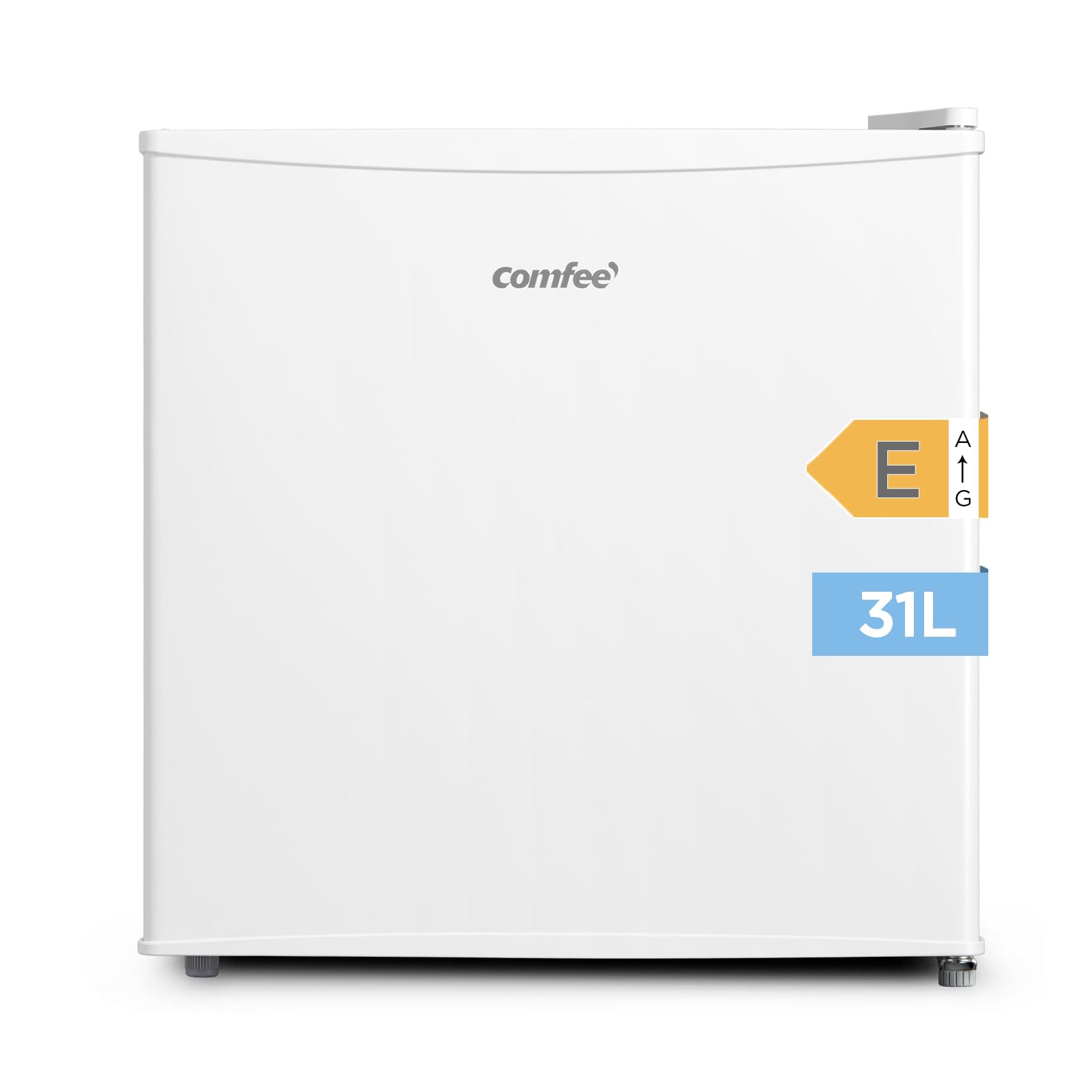 comfee-rcu40wh2-e-mini-gefrierschrank-31-l-wei-4-sterne-mit-t-ranschlag-wechselb image 1