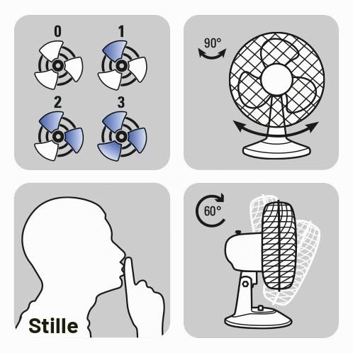 trotec-tve-14-tischventilator-50-w-40-cm-schwarz image 8
