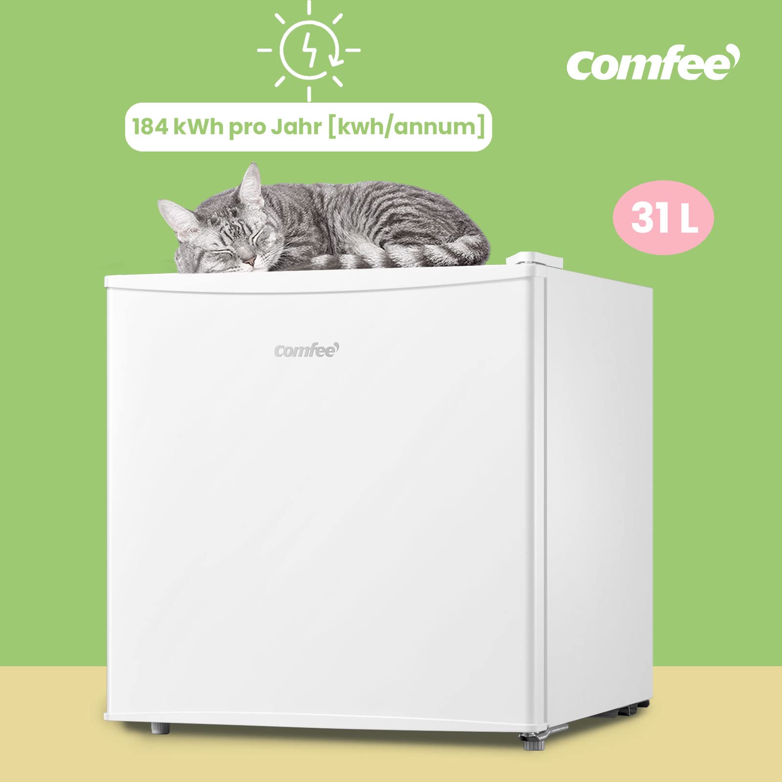 comfee-rcd50wh1-e-mini-k-hlschrank-43-l-mit-eisfach-wei image 6