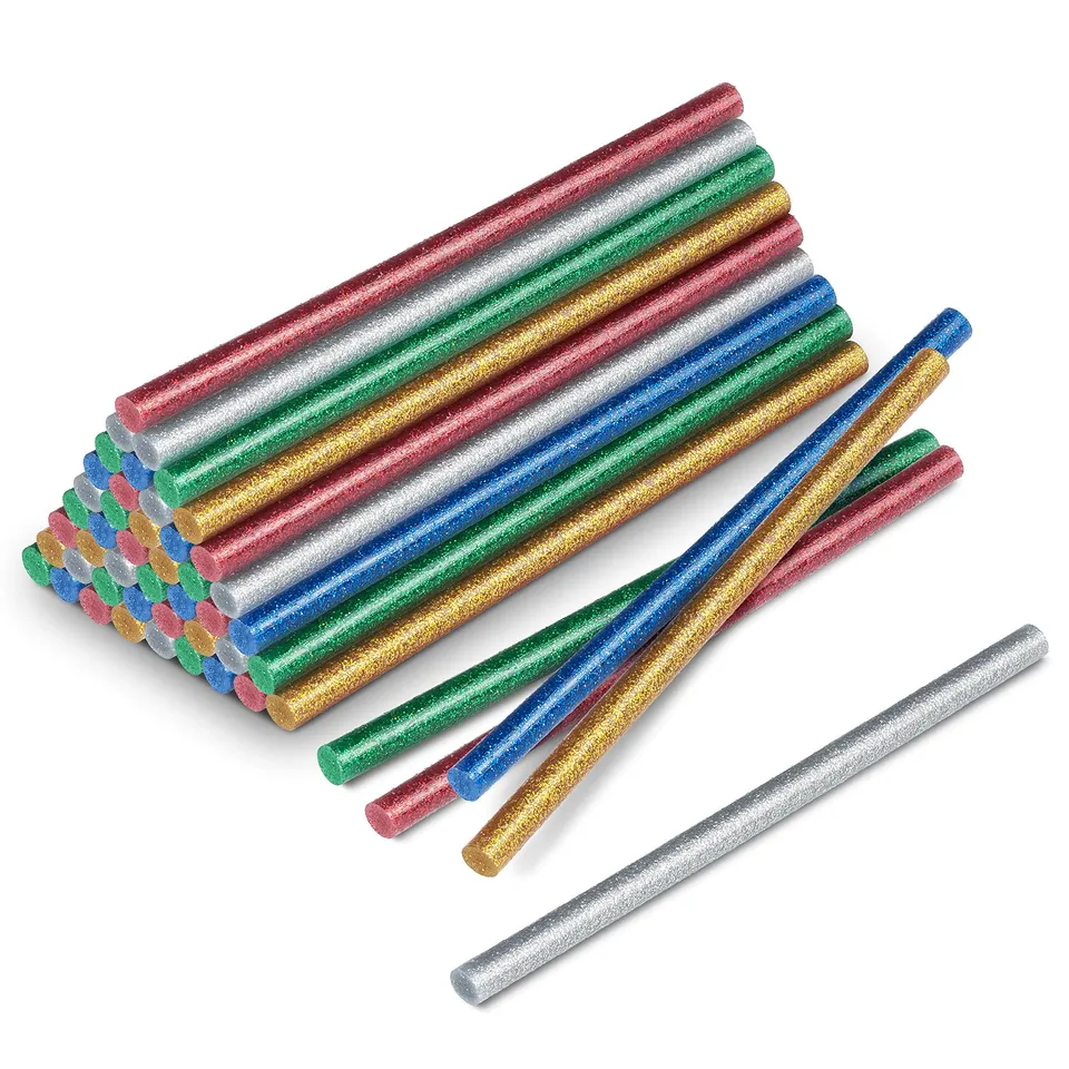 trotec-hei-klebestifte-7-mm-glitzer-50-st-ck-klebesticks-f-r-7mm-hei-klebepistol image 1