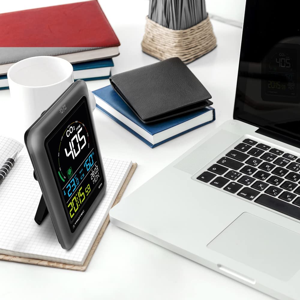 trotec-bz26-co2-luftqualit-tsmonitor-mit-farbdisplay-und-smiley-ampel image 7