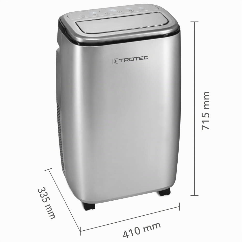 trotec-pac-3810-s-mobile-klimaanlage-3-in-1-3-8-kw-13000-btu-bis-50-m-silber image 3