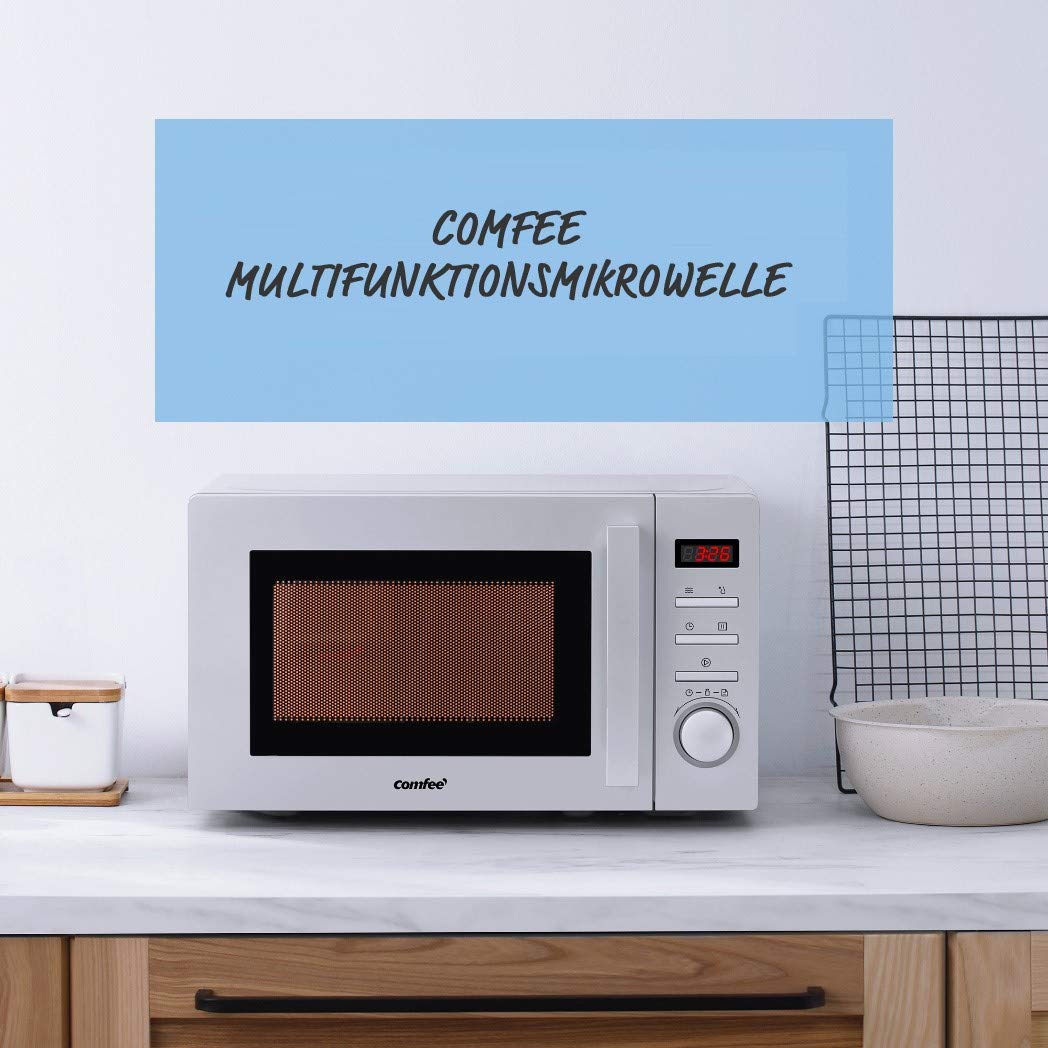 comfee-cmsn-20di-si-solo-mikrowelle-20l-700w-silber image 6