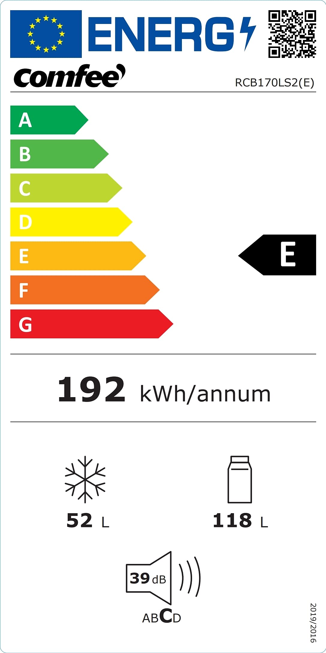 comfee-rcb170ls2-e-k-hl-gefrierkombination-170l-low-frost-front-inox image 8