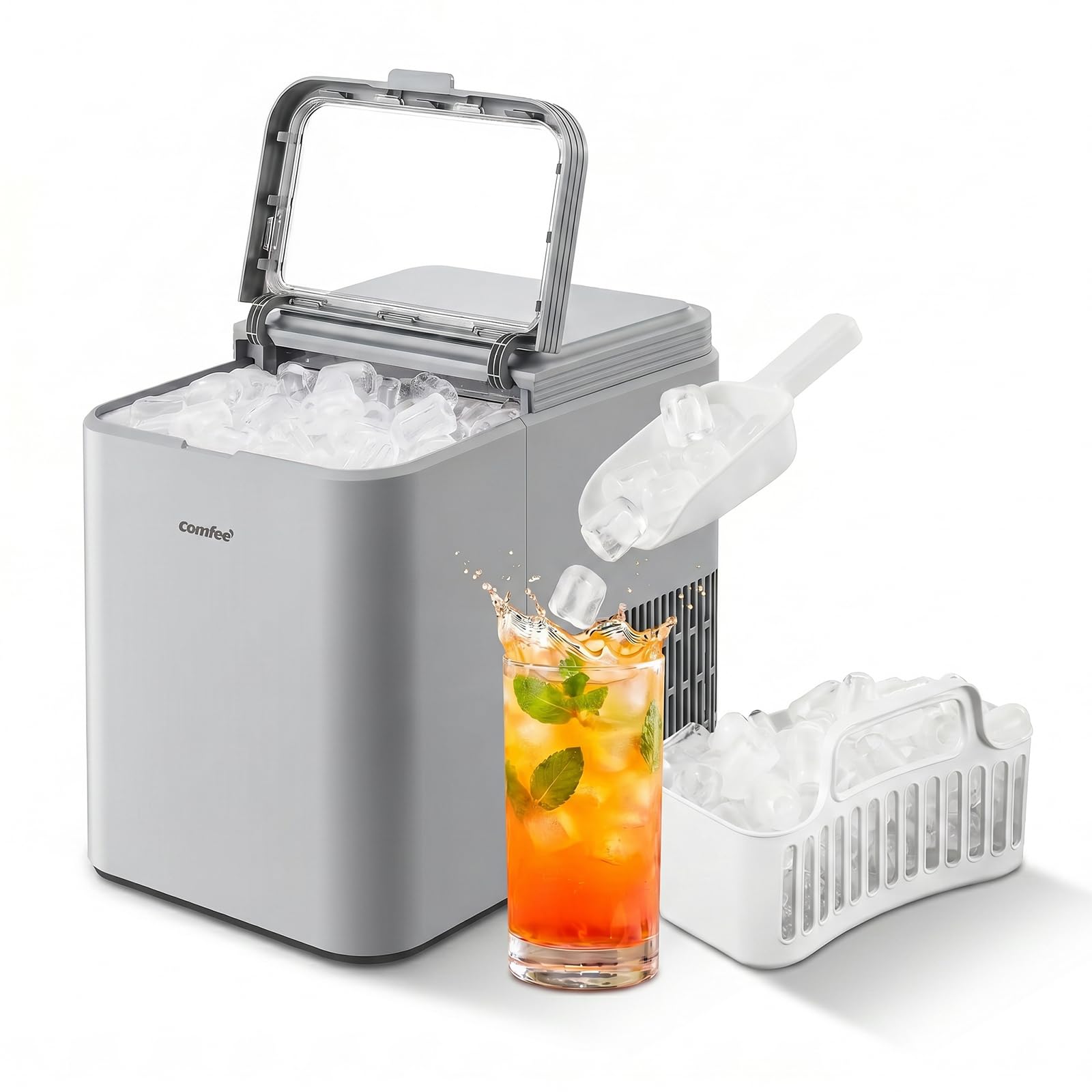 comfee-eisw-rfelmaschine-ice-maker-12-kg-24h-mit-selbstreinigung image 7