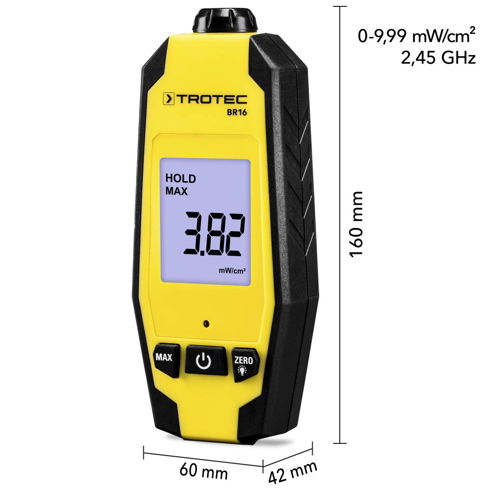 trotec-br16-mikrowellen-indikator-digitaler-strahlungsdetektor-2-45-ghz image 2