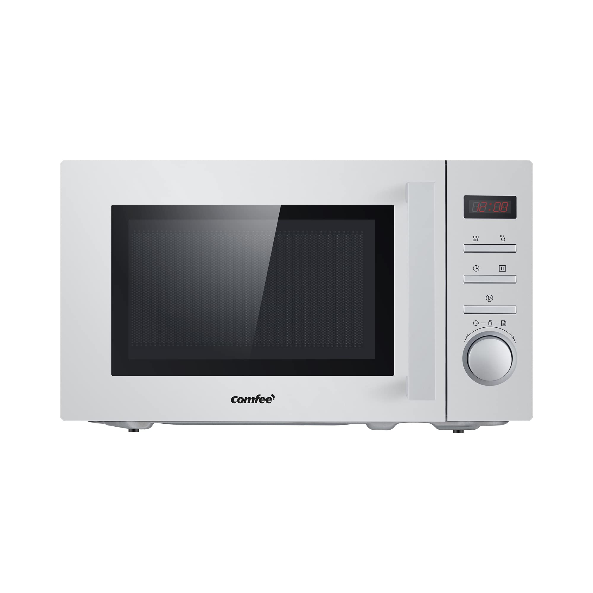 comfee-cmgo-20sf-sdi-mikrowelle-mit-crispy-grill-20-l-silber image 1