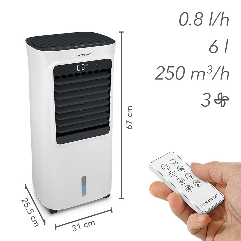 trotec-pae-35-hepa-aircooler-4-in-1-luftk-hler-mit-hepa-filter-6l-tank-und-ionis image 2